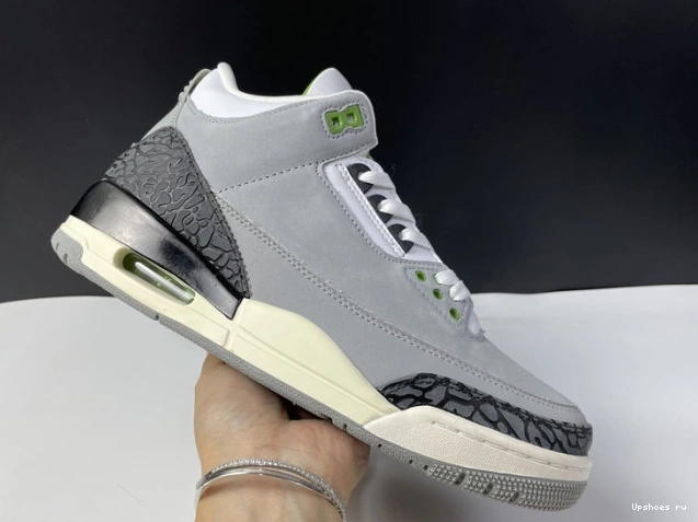 Retro Jordan 136064-006 Air 3 Chlorophyll 1112